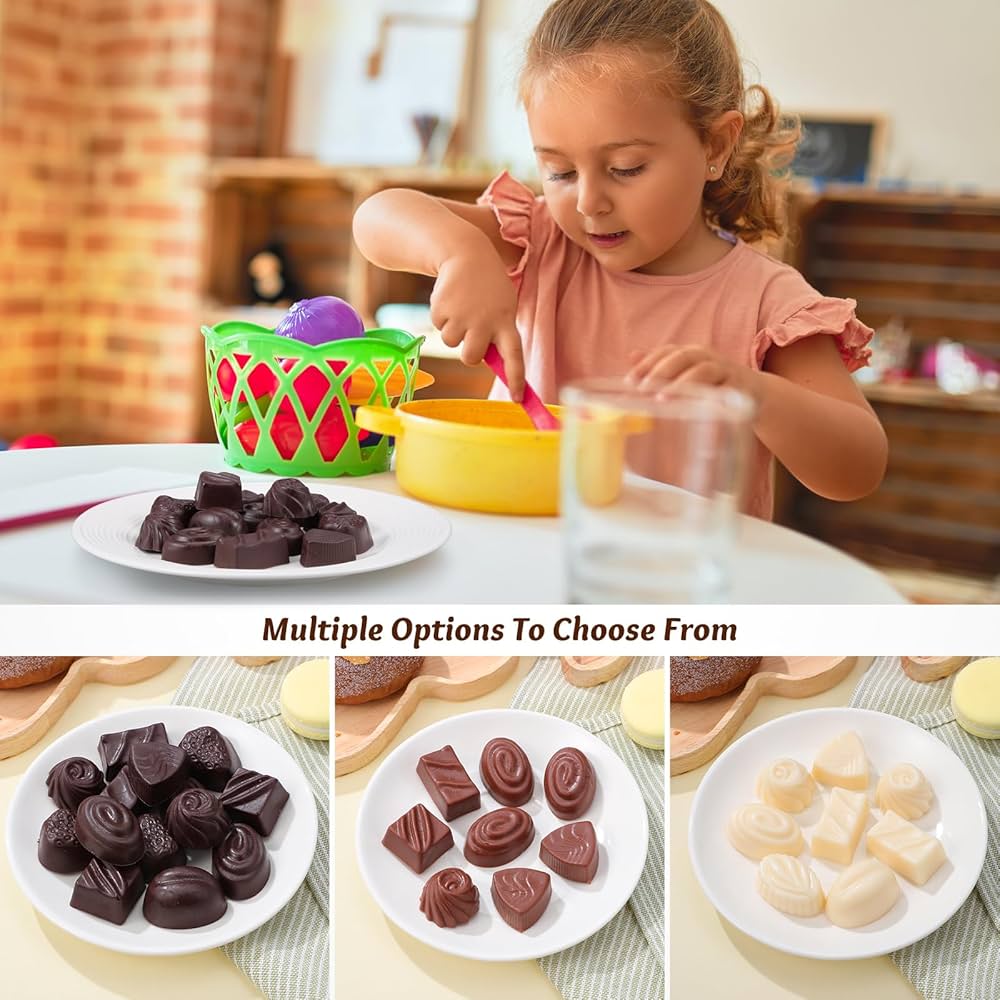 Amazon.co.jp: MUCKLILY フェイク チョコレート モデル 30個